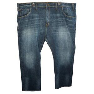 Foundry Flex Denim Jeans Men's Big & Tall Size 50x30 Dark Wash Blue S9407